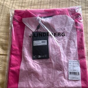 J.Lindeberg Bright Pink Polo Shirt